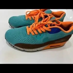 Nike Shoes Nike Air Max Em Blueorangebrown Poshmark
